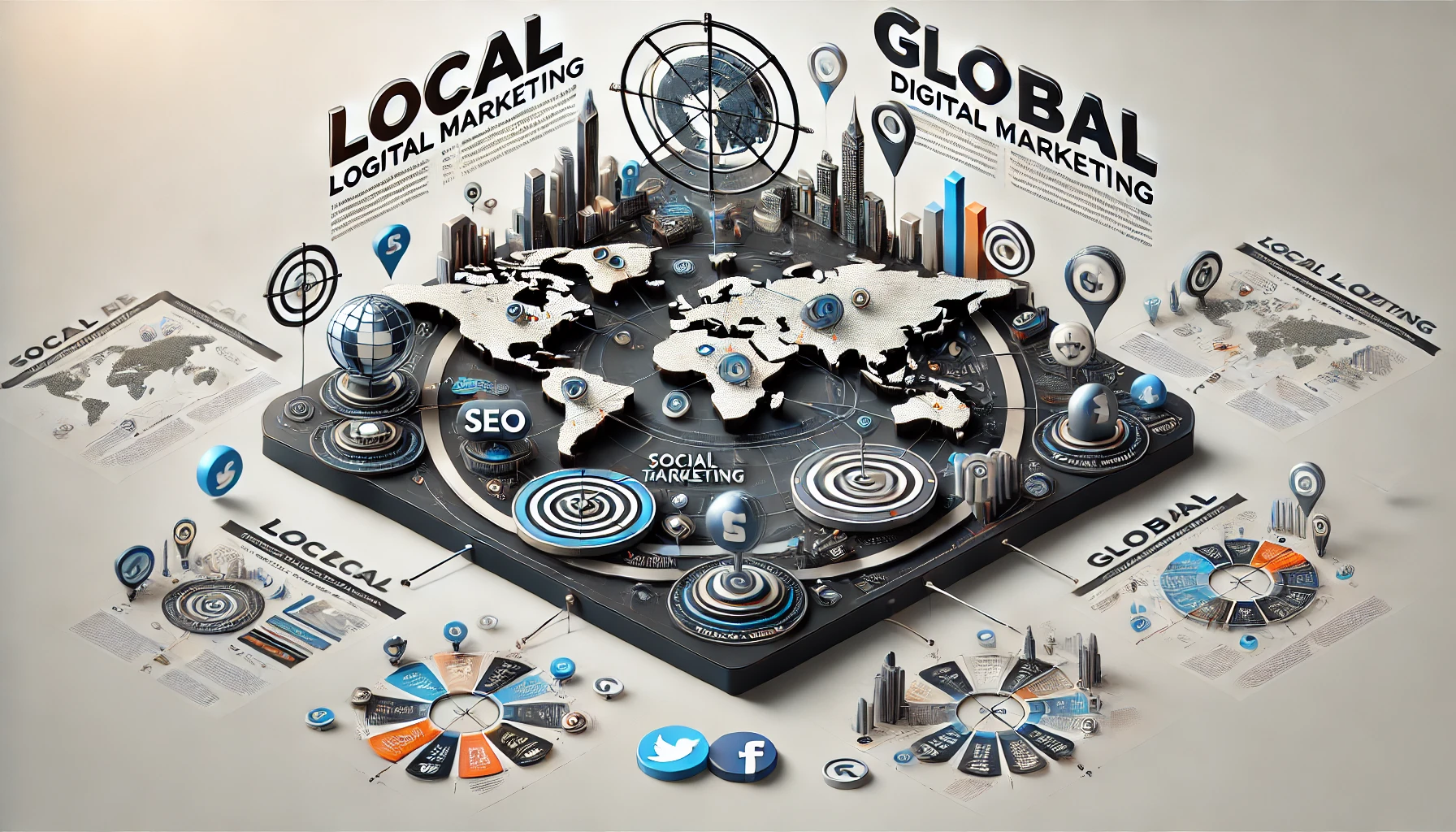 Dijital Pazarlamada Yerel ve Küresel Stratejiler