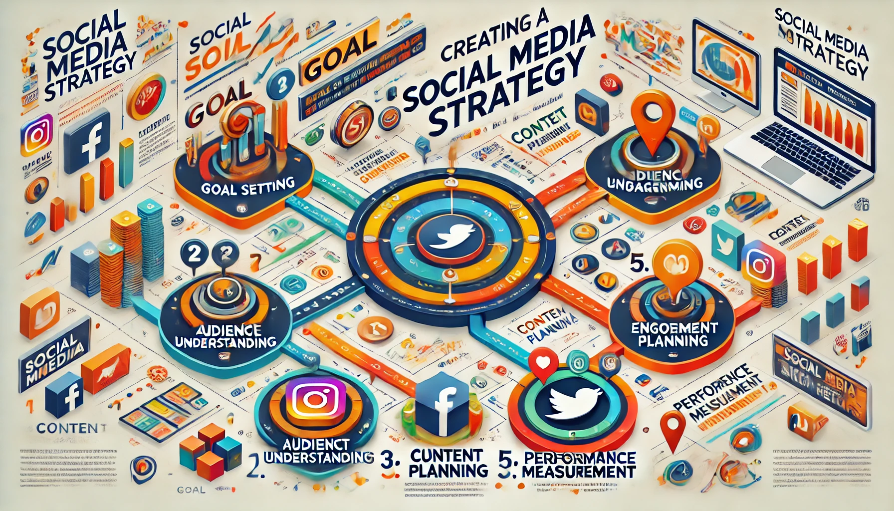 Etkili Bir Sosyal Medya Stratejisi Oluşturmanın 5 Adımı